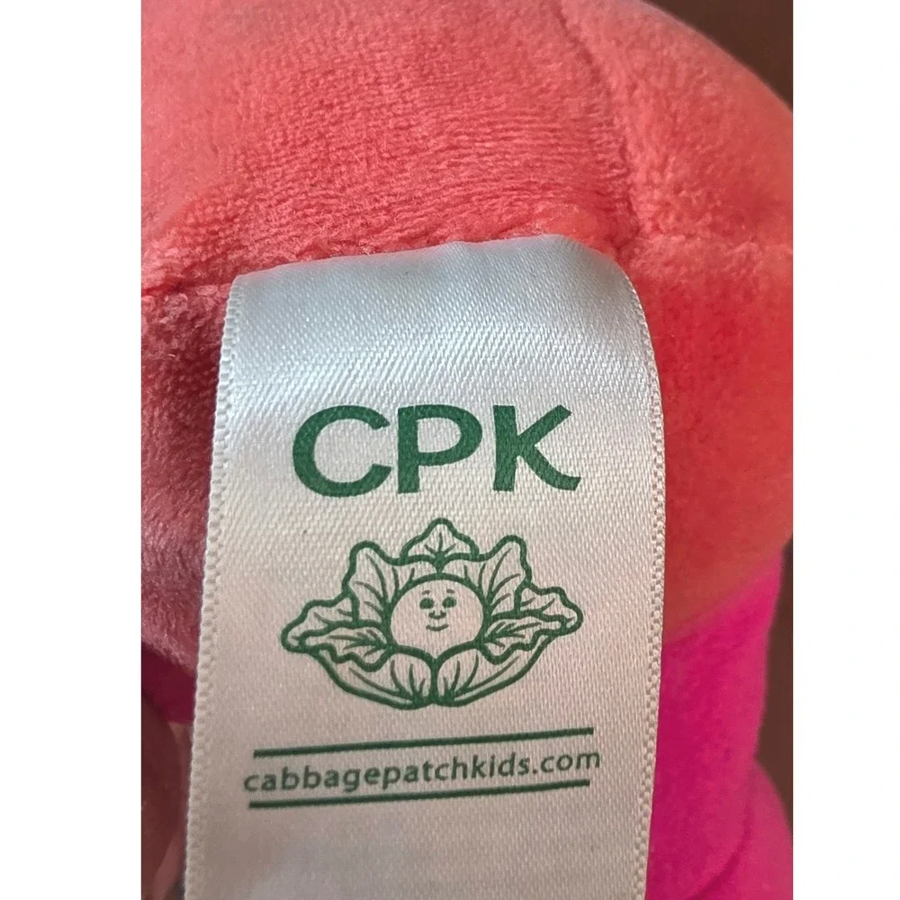 Cabbage Patch‎ Kid Doll Soft Plush Pink Orange Toddler Toy